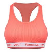 Reebok Womens SlsRibCTANGIE Low Impact Sports Bra Training Fitness Gym Crop Tops - XS Regular