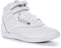 Reebok Freestyle Hi Classic Eva Midsole Leather Trainer White Womens UK 3 - 8