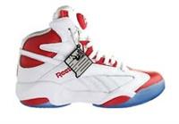 Reebok Shaq Attaq Mens White Trainers
