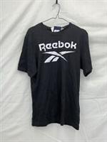 Reebok Vector Logo T-shirt Black - Medium NWT - M Regular