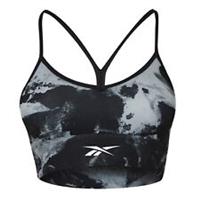 Reebok Womens Myt Printed Sports Bra Training Fitness Gym Crop Top Low Impact - 2XS Regular