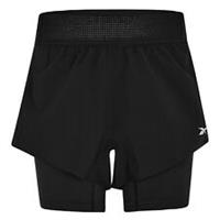 Reebok Womens Epic 2 Baby Shorts Gym Short Sports Training Fitness Performance - 2XS Regular