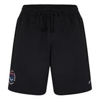 Reebok Mens Basketball City League Fleece Shorts Sports Training Fitness Gym - S Regular