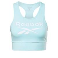 Reebok Womens Identity Sports Bra Training Fitness Gym Crop Top Low Impact Bras - 8 / 10 Regular