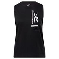 Reebok Womens Tank Top Sleeveless Vest female High Neck - 4 / 6 Regular