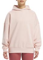 Reebok Lux Oversized Pale Pink Hoodie Pullover - Size XS 6 8 10 NEW - XS Regular