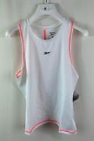 Reebok Women's WOR Mesh Tank Top, White, Size M