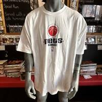 Vintage Brooklyn Nets Reebok Pre Game T Shirt NBA Mens Oversized Xl Bnwt Rare - XL Regular