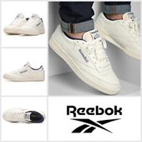 Reebok Mens Ladies Trainers Club C 85 Vintage UK 6.5 Cushioned Leather UNISEX