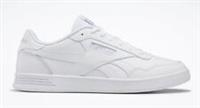 UK size 11 - reebok CLASSIC court comfy trainers LEATHER all plain white
