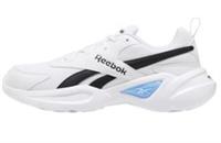 UK size 6.5 reebok CLASSIC ride COMFY trainers walk train gym white RARE
