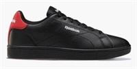UK size 7.5 - reebok classic complete trainers - leather upper - black