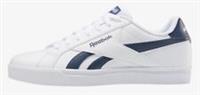 UK size 9.5 - reebok CLASSIC complete COMFY LEATHER trainers white blue f