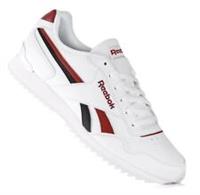 UK size 9.5 - reebok CLASSIC glide COMFY trainers LEATHER white RARE
