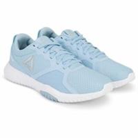 UK size 7.5 - reebok CLASSIC flexagon force COMFY trainers sky blue