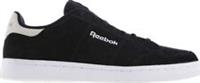 UK size 9.5 - reebok CLASSIC smash COMFY stitch sole trainers suede black