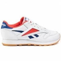 UK size 10.5 - reebok classic mark trainers leather upper white - rare