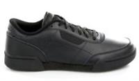 UK size 6 reebok CLASSIC royal COMFY trainers LEATHER al plain black RARE c