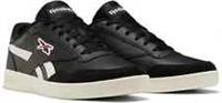 UK size 5.5 - reebok CLASSIC royal techque COMFY LEATHER trainers black