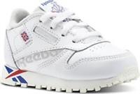 INFANTS Babies uk size 2.5 - reebok classic trainers rare leather white d