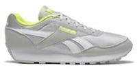 UK size 5 - reebok classic rewind COMFY trainers retro RARE grey lime