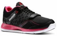 UK size 4 - reebok studio choice fitness gym trainers - black
