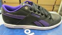 UK size 4.5 - reebok classic fabulista trainers - black - rare