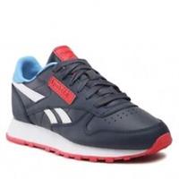 UK size 4 - reebok classic trainers - leather upper - navy