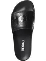 UK size 4 - reebok classic slides flip flops slippers - black