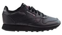 UK size 3.5 - reebok classic COMFY trainers - LEATHER - BLACK - gz6094