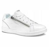 KIDS uk size 12 - reebok classic royal trainers - white - kids - rare