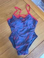 Reebok Ladies Swimming Costume Navy/Red Swimsuit Brand New Size Large - L Regular