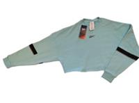 Reebok Womens Studio French Terry Crew Crop Top XS Size 4-6 New With Tags