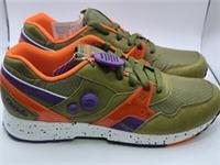UK size 10 - reebok CLASSIC PUMP running dual COMFY trainers RETRO green RARE