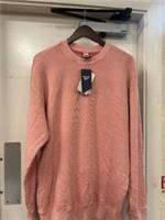BNWT Reebok Mans Baby Pink Sweatshirt size M - CG R14