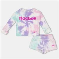 Reebok Kids Tie Dye Set Top And Short - 0-6 Months Regular