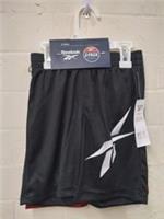 BNWT Reebok 2 pack Black/Red Sport Elastic Waist Shorts 18-24 months - CG M36