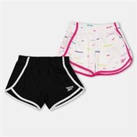Reebok Kids 2 Pack Short Jersey Shorts - 7-8 Years Regular