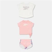 Reebok Kids 3pc Top And Short Set - 6-9 Months Regular