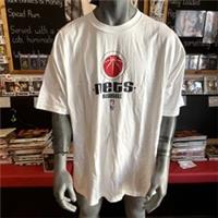 Vintage Brooklyn Nets Reebok Pre Game T Shirt NBA Mens Oversized Xl Bnwt Rare - XL Regular