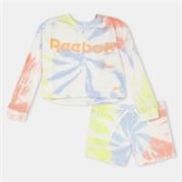Reebok Kids Tie Dye Set Top And Short - 9-10 Years Regular