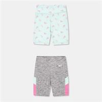 Reebok Kids 2 Pack Shorts Jersey - 11-12 Years Regular