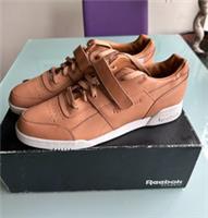 RARE Brand New Reebok x Cross Over - Workout Plus / White & Field Tan - UK 12