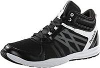 UK size 7 - reebok studio fitness flame mid trainers - black - rare
