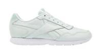 UK size 7.5 - reebok CLASSIC royal glide trainers LEATHER mint green RARE