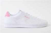 UK size 9.5 reebok classic royal COMFY trainers LEATHER white pink unisex