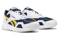 UK size 9.5 reebok CLASSIC dashonic COMFY trainers run gym fitness white