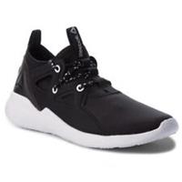 UK size 3 - reebok classic cardio motion trainers - black - gym - rare