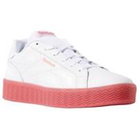 UK size 4.5 - reebok classic royal complete leather trainers - white