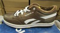 UK size 5 - reebok CLASSIC courtee retro vintage fur trainers - rare